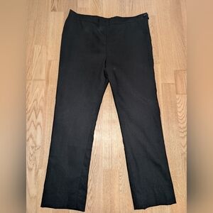Custom Made Black Mid-rise Capris
